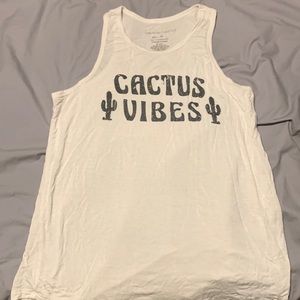Cactus vibes tank